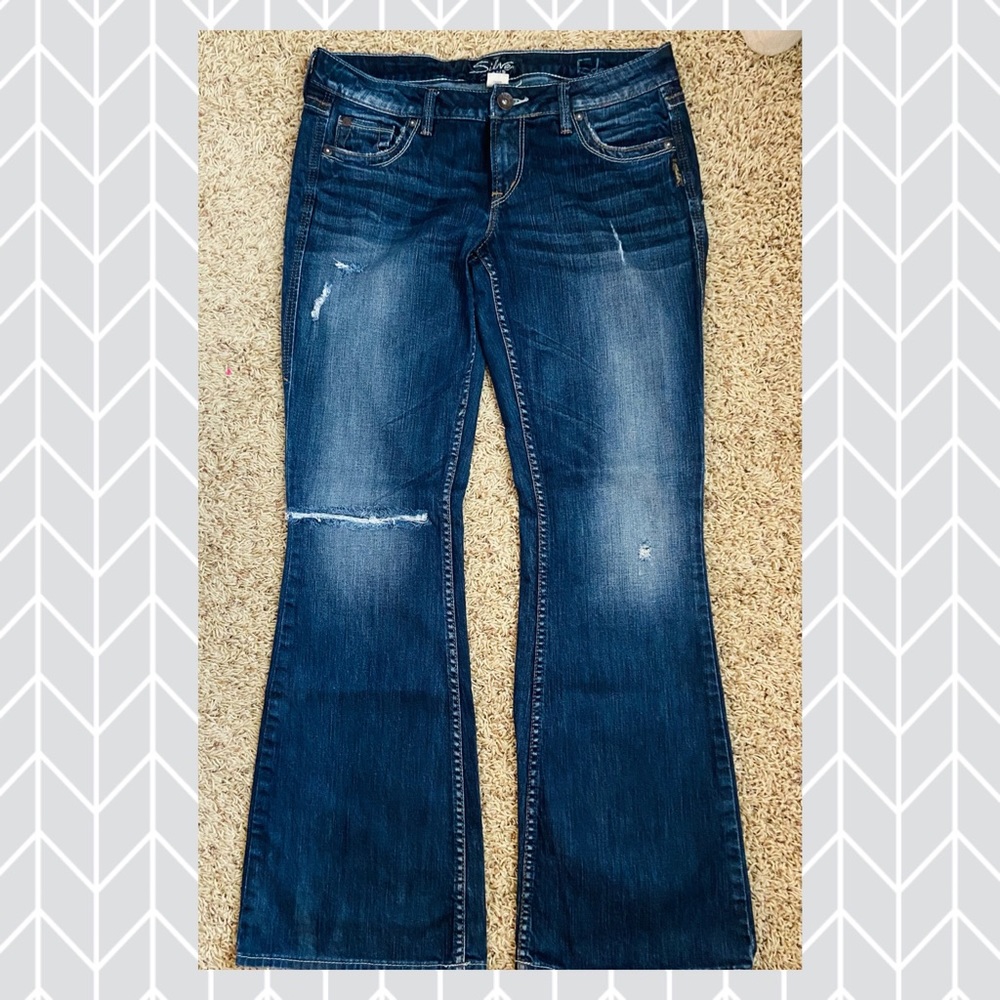 Silver Jeans // Eden // 31x33